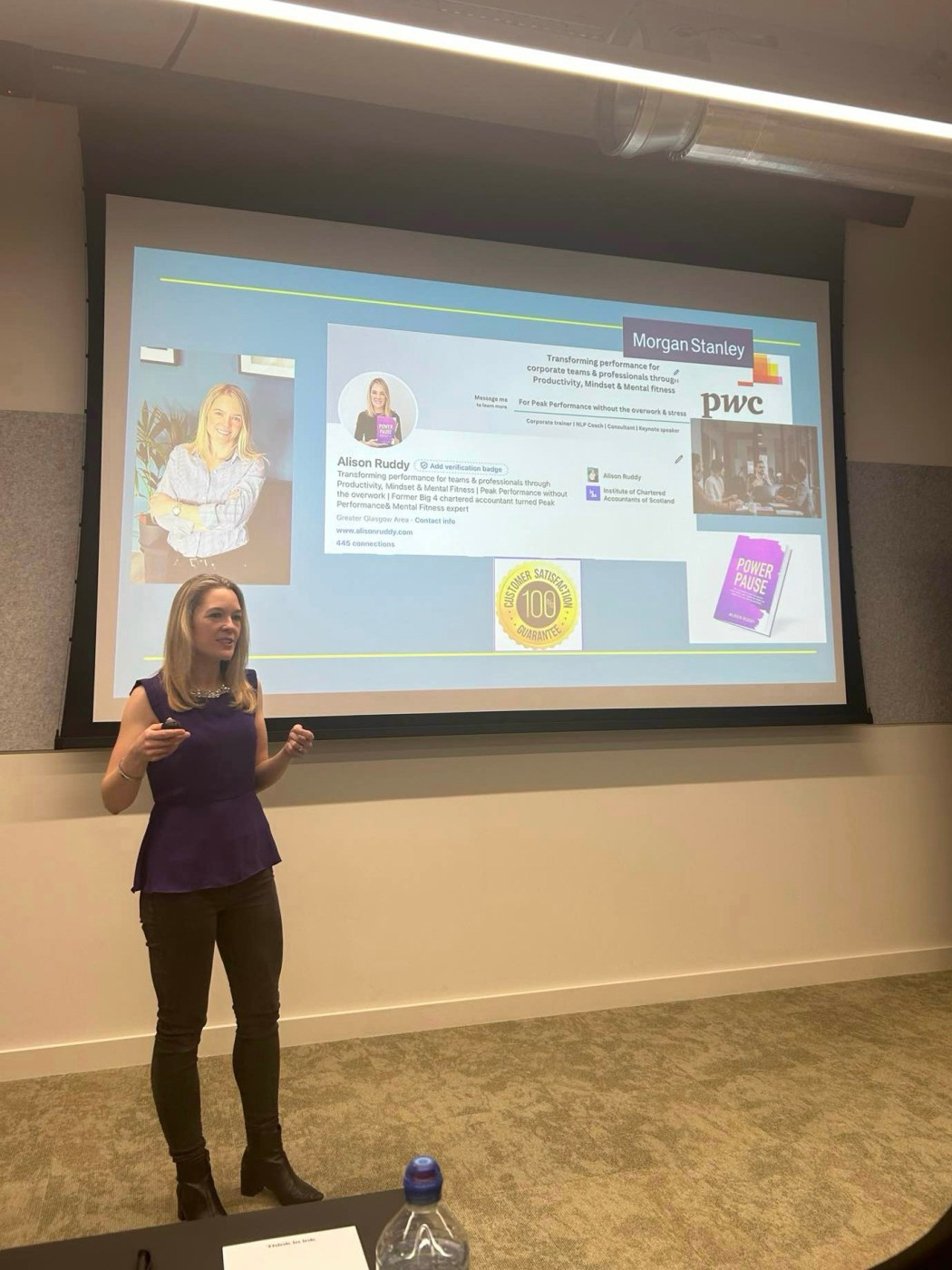 Team performance results